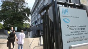 La sede Inps di Monza