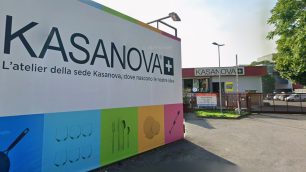 Kasanova Arcore sulla strada provinciale da Lesmo a Vimercate - da Google Maps